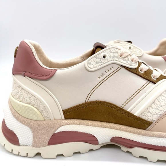 Coach C 143 trainer runner sporty sneakers shoes - Picture 10 of 12